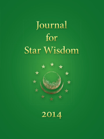 Journal for Star Wisdom 2014