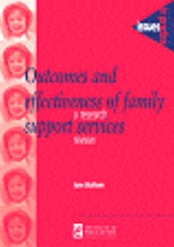 Outcomes and Effectiveness of Family Support Networks