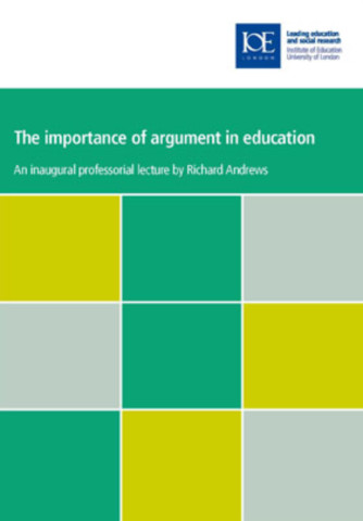 The Importance of Argument in Education