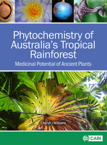 Phytochemistry of Australia's Tropical Rainforest