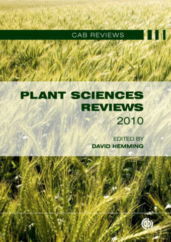 Plant Sciences Reviews 2010