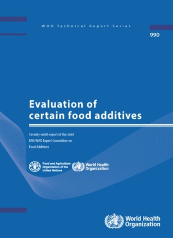 Evaluation of Certain Food Additives