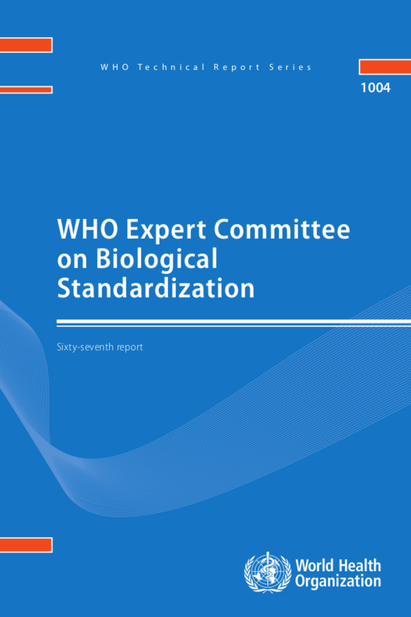 WHO Expert Committee on Biological Standardization