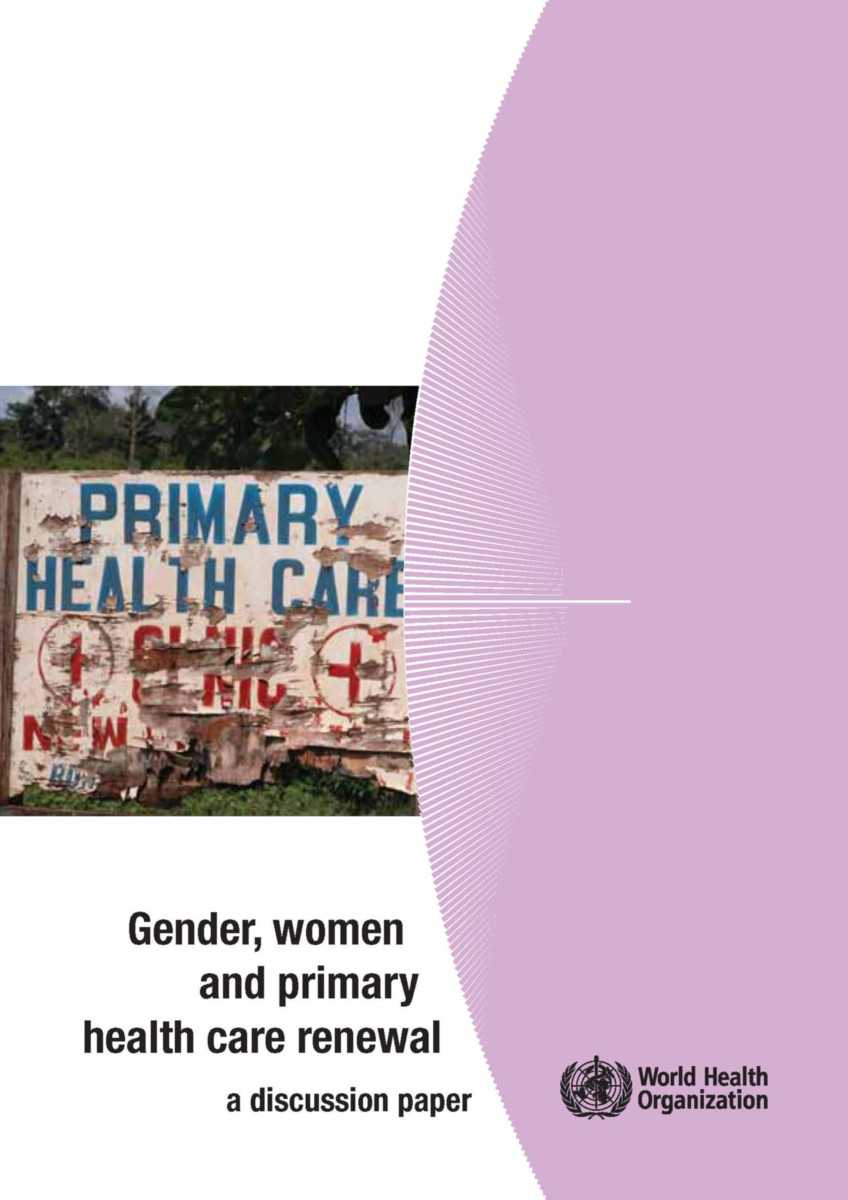 Gender, Women and Primary Health Care Renewal