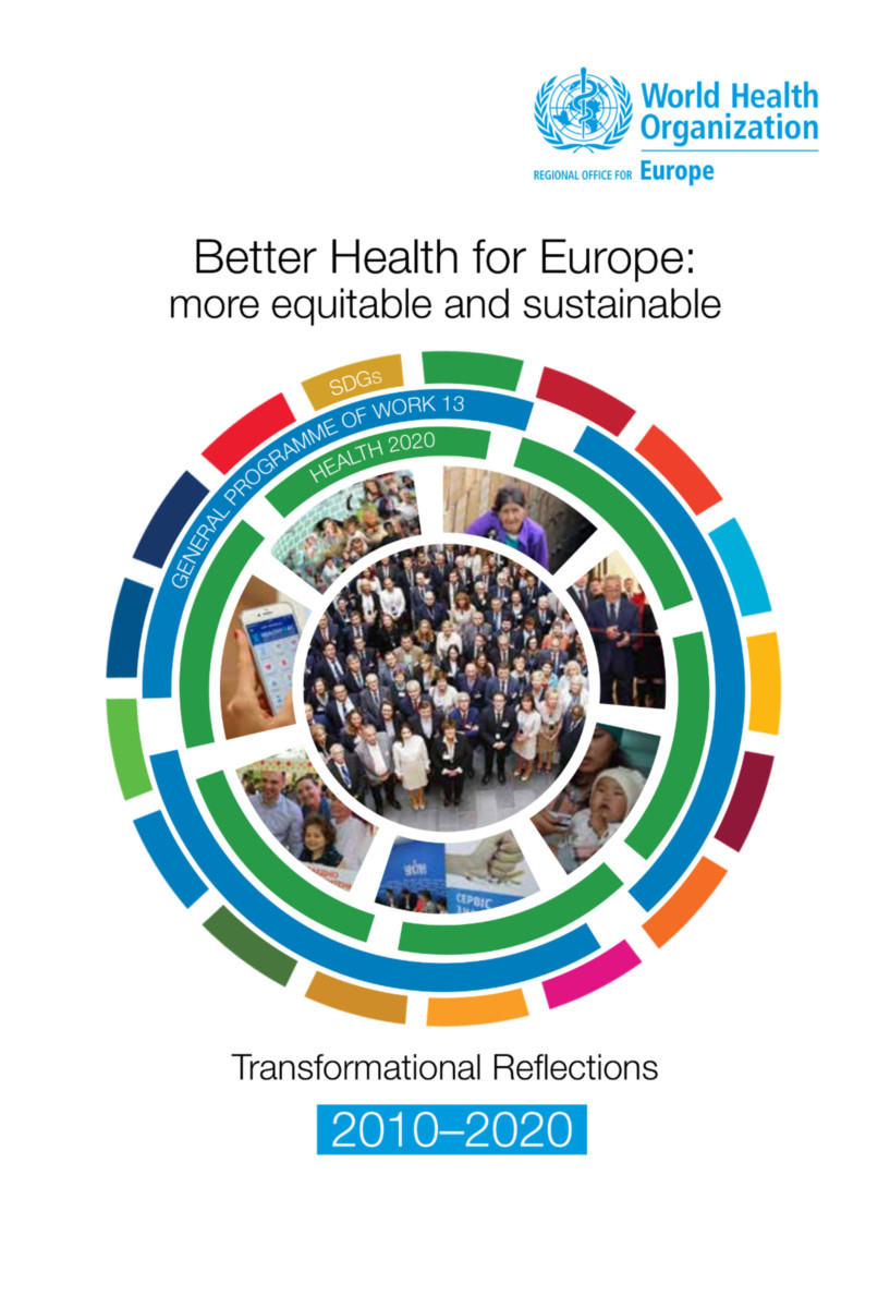 Better Health for Europe - More Equitable and Sustainable