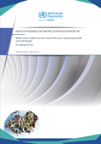 What is the evidence on the role of the arts in improving health and well-being?
